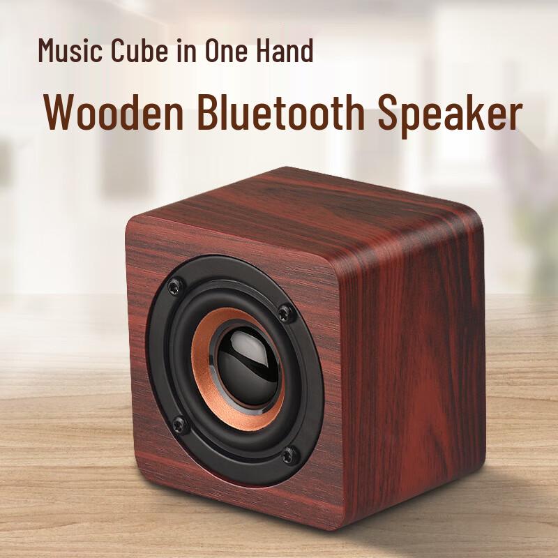 

Meilinbula Q1 Wooden Wireless Bluetooth Speaker