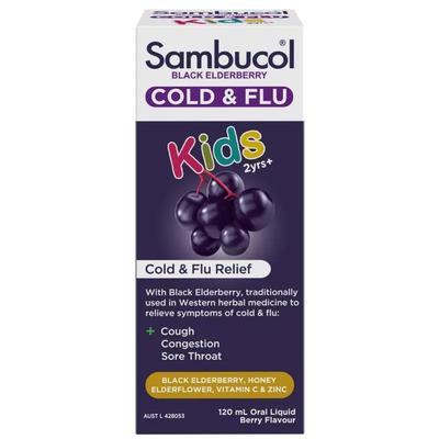 Black Elderbrerry Kids Liquid 120ml