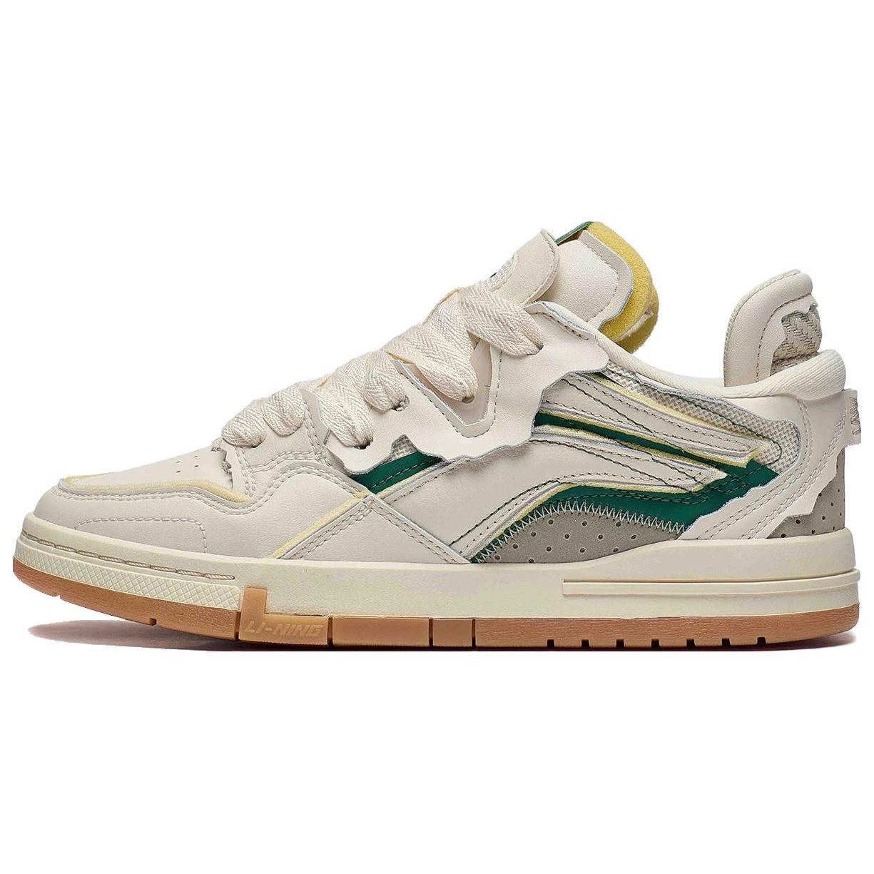 

Новые амортизирующие, износостойкие низкие кеды для скейтборда LiNing женские сосново-зеленые AECT046-3 37