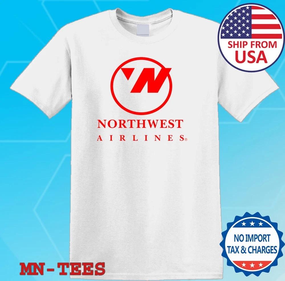 North West Airlines White Size S-5XL 4XL