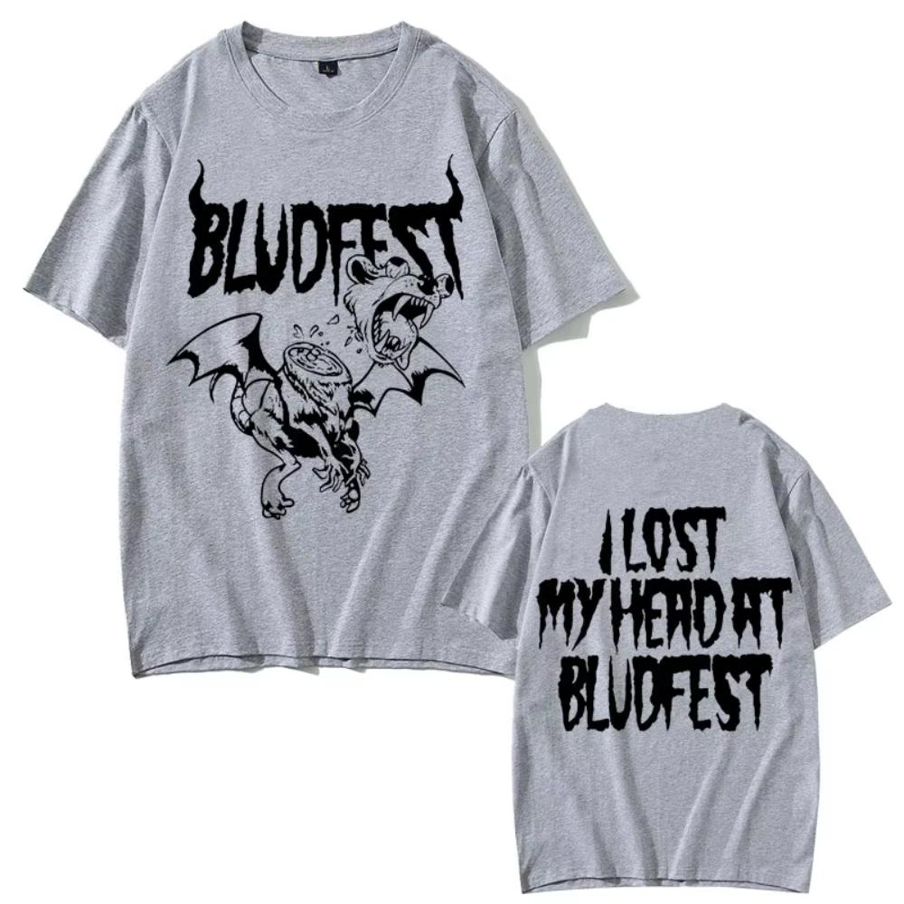 Singer Yungblud Bludfest 2025 Merch T Shirts Men Women Fashion Rock Short Sleeve T-shirts Men's Casual Cotton Oversized T-shirts