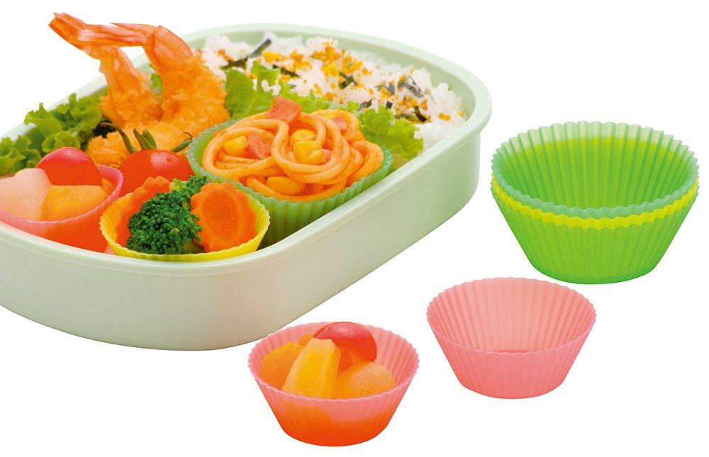 Okabe Western Tableware Silicone Muffin Medium and Set of Cups, Blister, Small, 12, MC-12