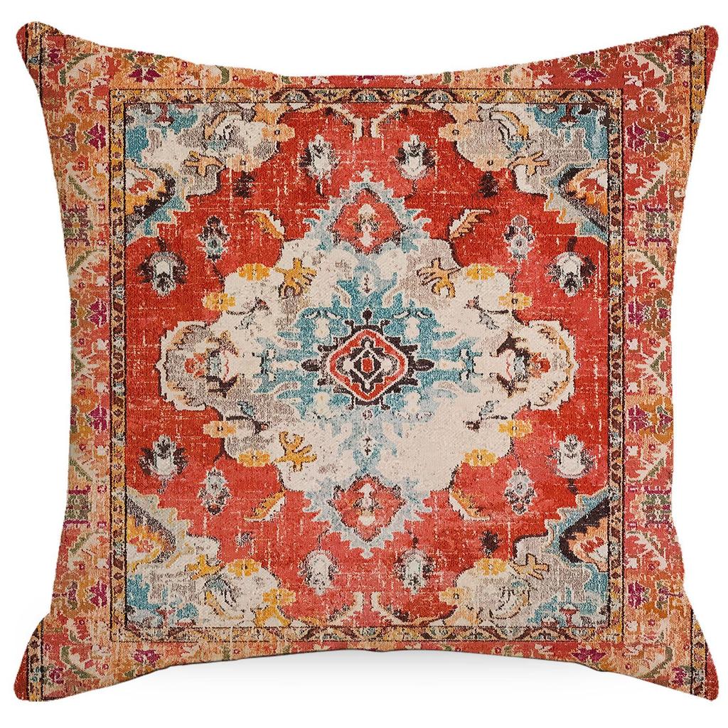 Nuova Federa per Cuscino Stile Bohemien Retrò Divano Soggiorno Ufficio Cuscino Lino Ornamento per la Casa Premium Durevole