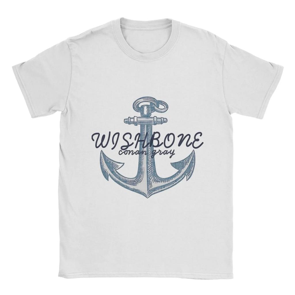 Men Conan Grays T Shirt Pure Cotton Clothing Casual Short Sleeve Round Neck Tee Shirt Plus Size T-Shirts