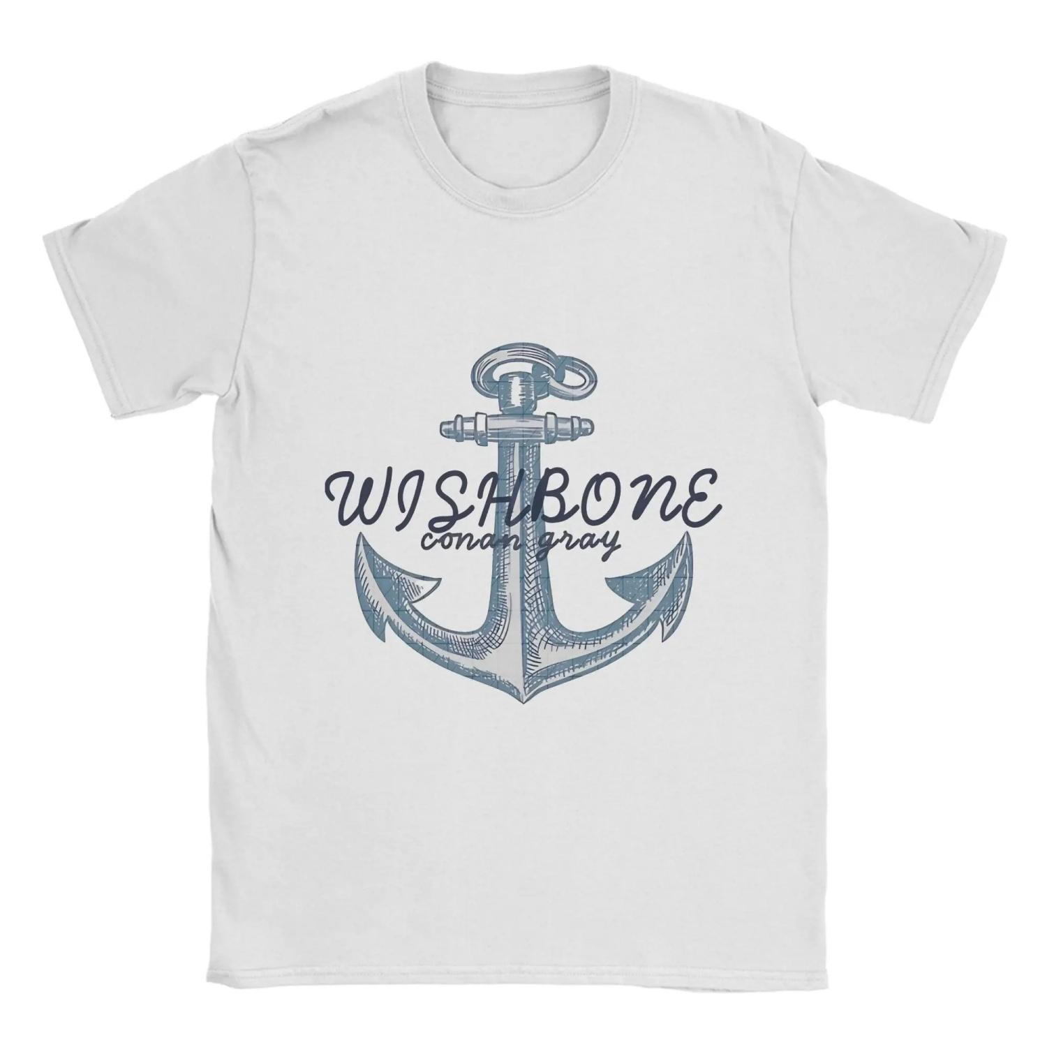 

Men Conan Grays T Shirt Pure Cotton Clothing Casual Short Sleeve Round Neck Tee Shirt Plus Size T-Shirts XXXXXL