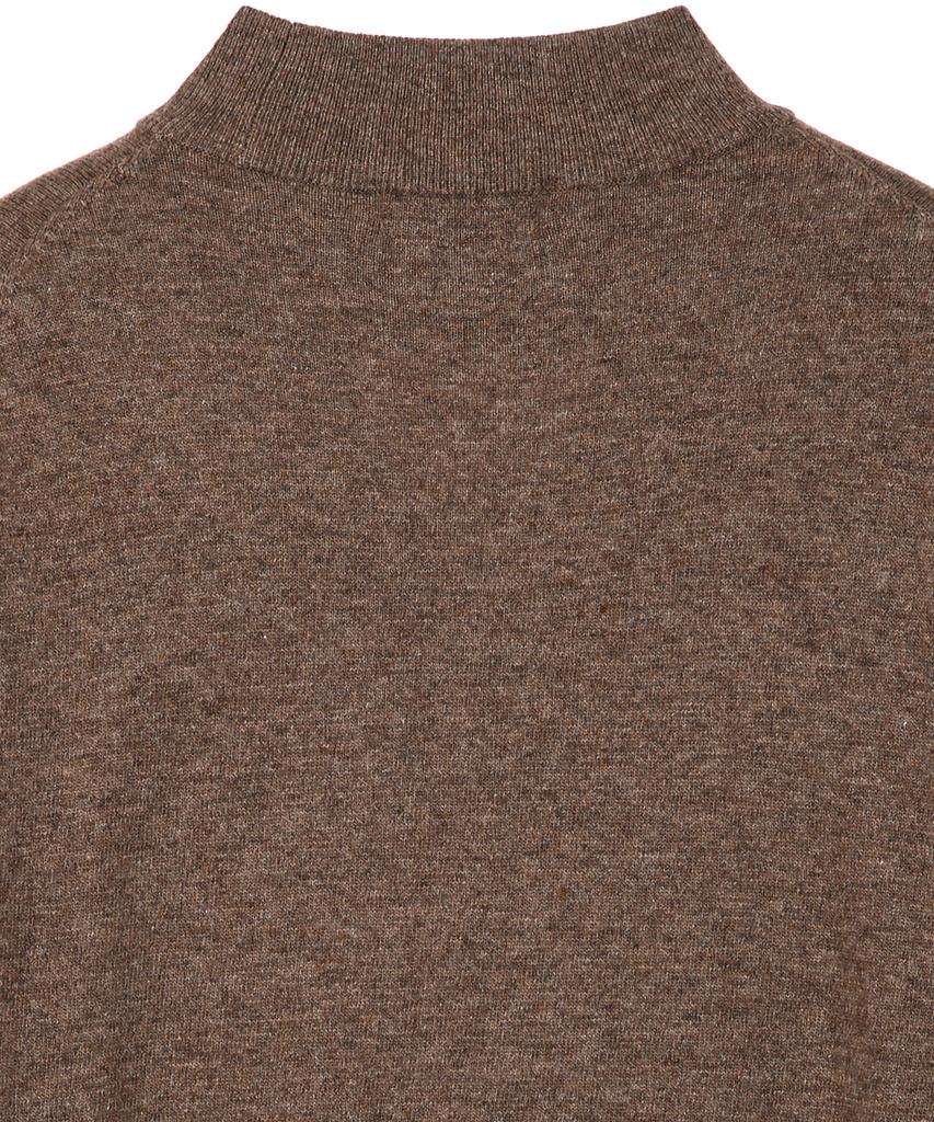 IL CORSO Cashmere Mock Neck Knit Brown Iesw5F502W2