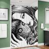 J-Junji Ito T-Tomie 1PC Printed Shower Curtain Waterproof Washable With 12 Hooks Bathroom Shower Home Use