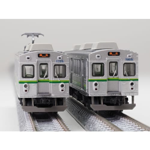Tomytec Railway Collection Tetsuro Yoro Railway 7700 Series TQ05 Formation 2-Car Set A Diorama Supplies 334118