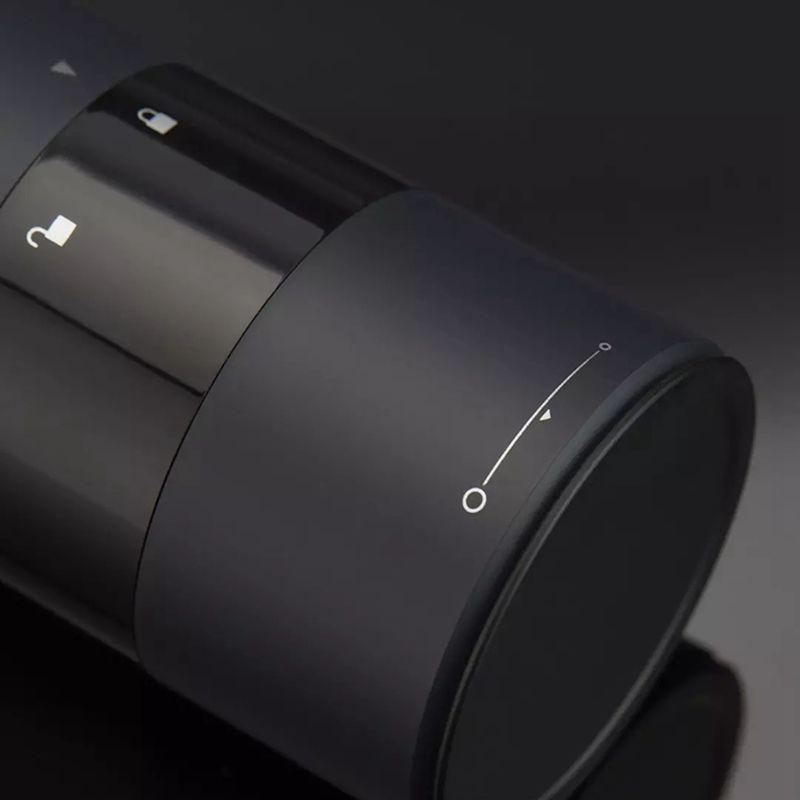 Xiaomi HUOHOU Automatic Electric Pepper Salt Grinder LED Light 5 Modes Spice Grain Porcelain Grinding Ceramic Burr Mill