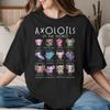 I Axolotl Questions for Unisex Unisex T Shirts Cute Axolotls Vintage Tees Round Neck TShirts 100 Cotton Printed Clothing