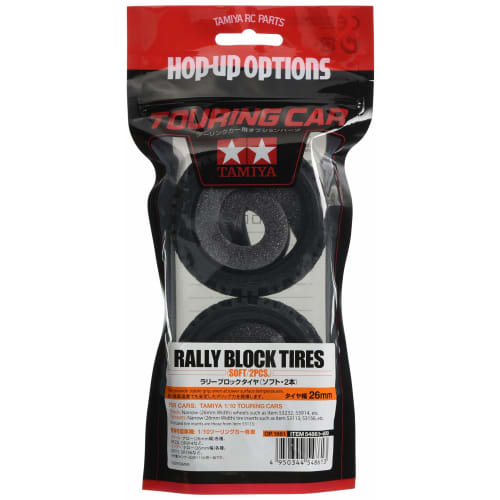

TAMIYA Hop Up Options No.1861 OP.1861 Rally Block Tire Soft 2 Pieces 54861