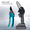 Cordless Electric Chainsaw Battery Powered Small Electric Chainsaw for Tree Branch Wood Cutting