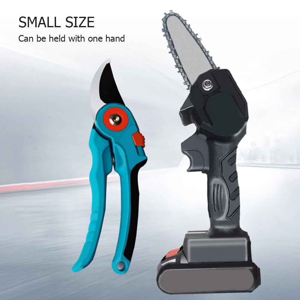 Cordless Electric Chainsaw Battery Powered Small Electric Chainsaw for Tree Branch Wood Cutting