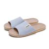 Linen Women Home Slippers Flat Lightweight Indoor Slides Cloud Comfortable Non-slip Slippers Breathable Soft Men Living Room Slippers