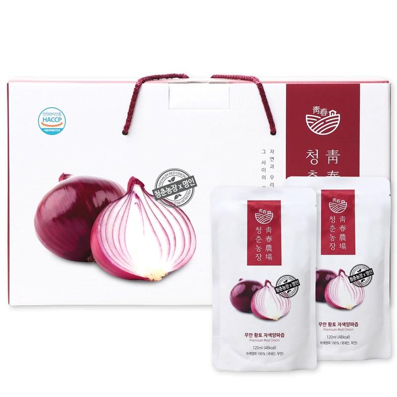 Youth Farm Muan Red Clay Purple Onion Juice, 120ml, 30 Pieces