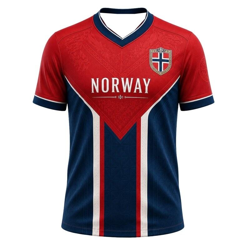 2026 Norwegian Fan-themed Football Jerseys and Cultural T-shirts - Best-selling Items for Sports, Leisure, Training, Families, and Children.