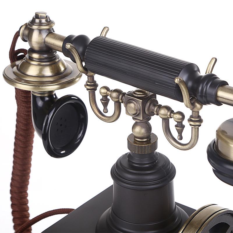 Paramount HA1892TN European Vintage Rotary Dial Telephone Home Decor Ornament