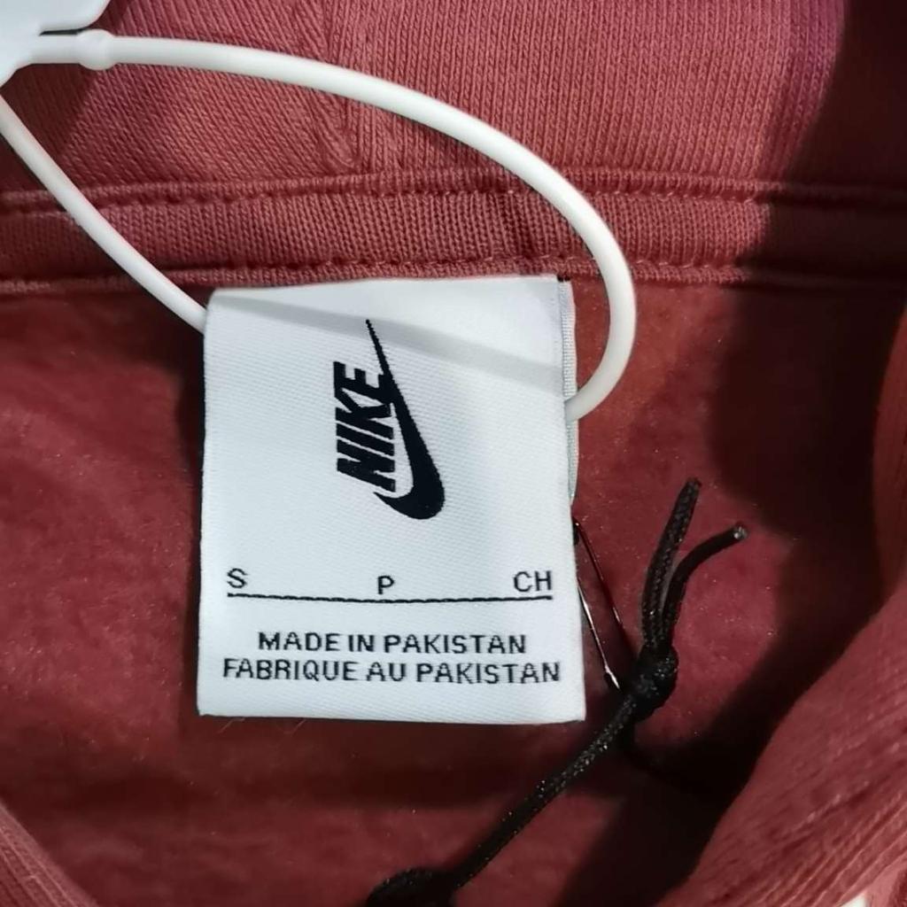 Nike NRG Solo Swoosh Plain Zip-Up Hoodie With Logo Print Unisex Tops Brick-Red DR0404-691