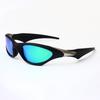 Outdoor sports cycling polarized sunglasses, retro style, suitable for men and women, for travel, hiking, and driving