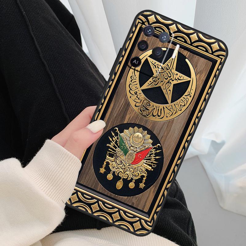 Ottoman Empire Coat Of Arms Phone Case For OPPO A5 A9 2020 A31 A53 A53S A1K A15 A16 A52 A72 A83 A91 A93 A54 A74 A94