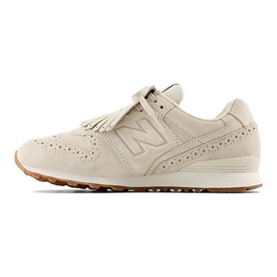 Nb 996 V2 Bequeme Mode Stoff Niedriger Schaft Freizeit Laufschuhe Damen Sneaker Grau Braun WL996PA2