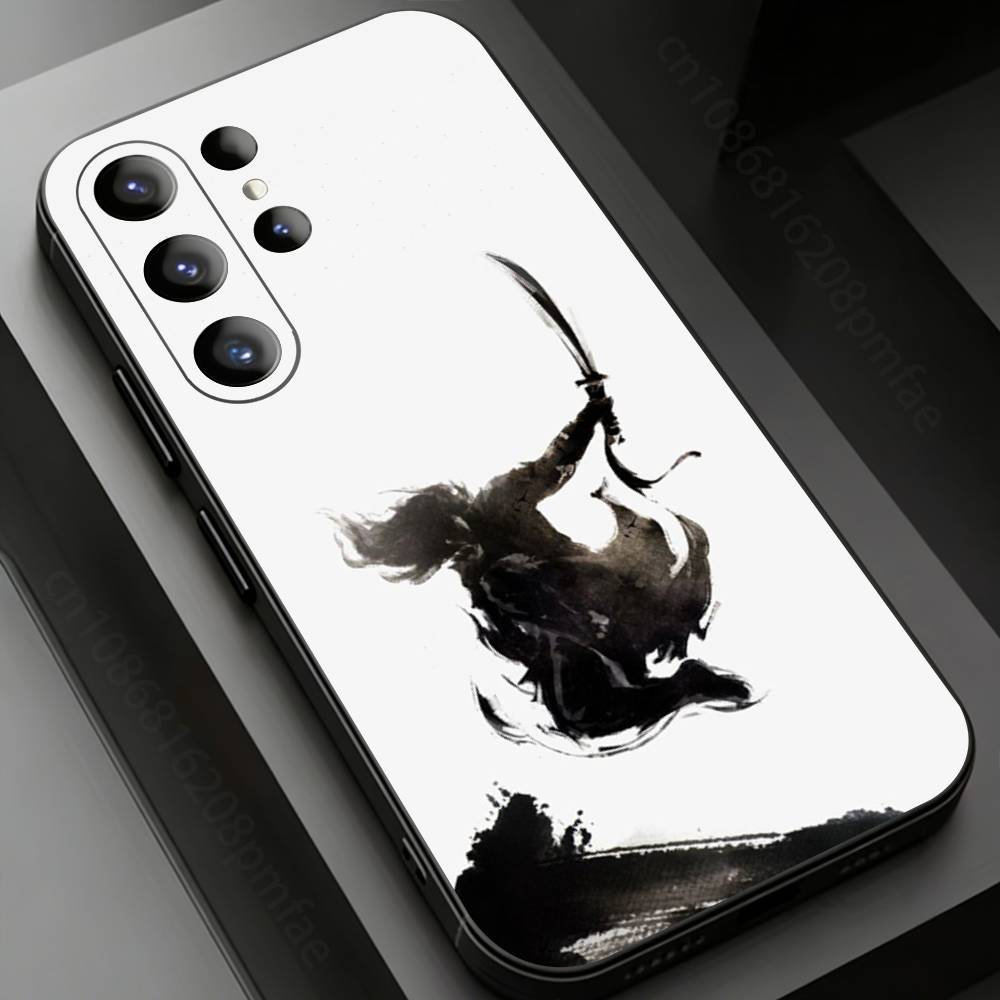 Chinese Martial Arts Heroes Phone Case for Samsung Galaxy S20,23 Ultra S24,22 Plus S25,26,21FE TPU Cover