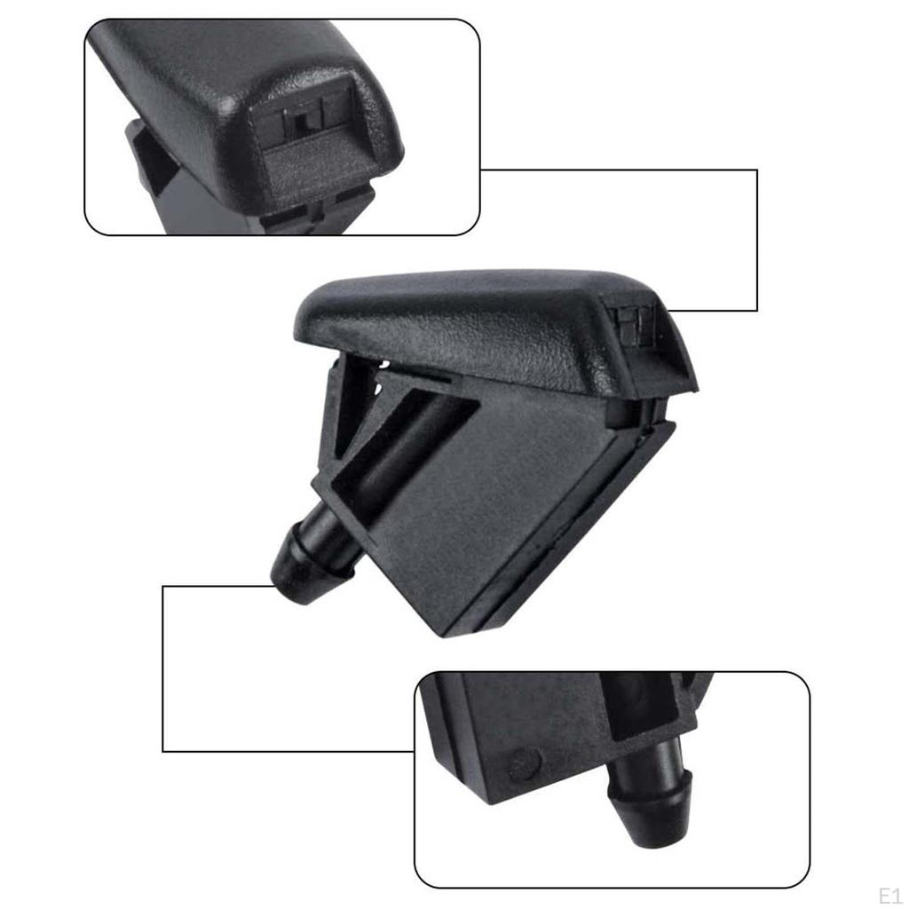 2 Stück Frontscheibenwischerdüsen Ersatzteile Wischerdüsen für Focus MK2 MK3 Fiesta
