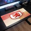 Middlesbrough FC Theme Pattern Mouse Pad, Soccer Logo Design XXL Gaming Desk Mat Non-Slip Computer Mouse Pad