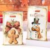 10/25/50pcs Christmas Gift Bags Christmas Party Decoration 2025 Xmas Santa Claus Cute Hand Bags Navidad Natal New Year Gift 2026