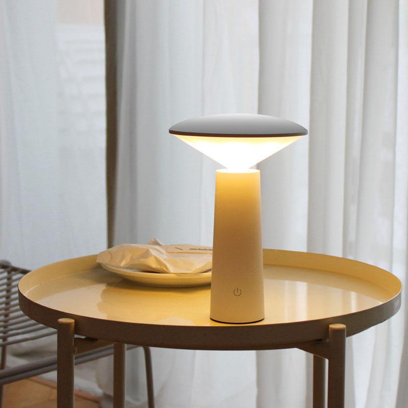 Lâmpadas de mesa com sensor de toque inteligente para sala de estar, quarto, lâmpada de mesa com controle remoto, carregamento USB, lâmpada de barra, luz noturna LED