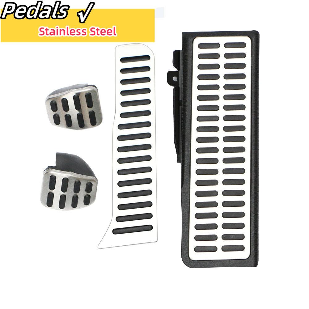 Stainless Steel LHD Car Pedals Fit For Volkswagen VW Golf 5 Golf 6 Golf5 Golf6 2003 - 2013 AT MT Pedal Cover Pads Parts
