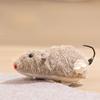 Katzenspielzeug, Kleine Maus, Plüsch Haustier Katzenspielzeug, Simulierte Maus, Uhrwerk Maus, Kätzchen Selbstbefriedigung, Katzen und Hunde ärgern