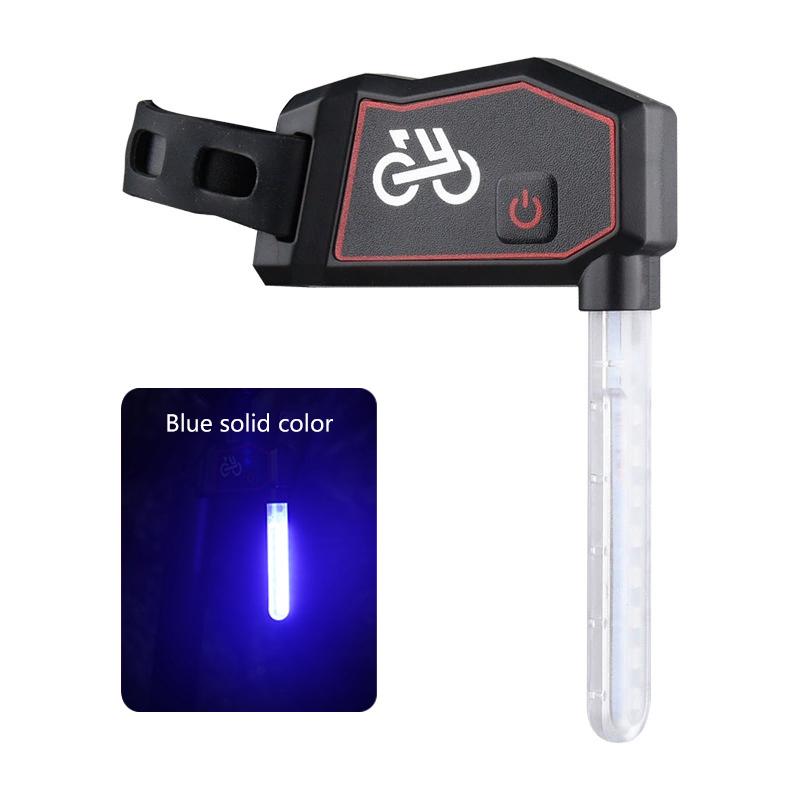 Bike Rear Light Rechargeable Bicycle Taillights LED Bike Flashing Lights Night Riding Safety Warning Lamp Cycling Accessories