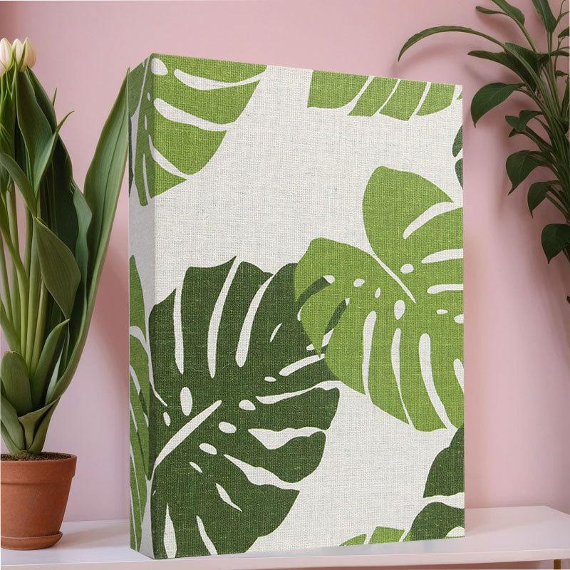 Photo Album with Large Green