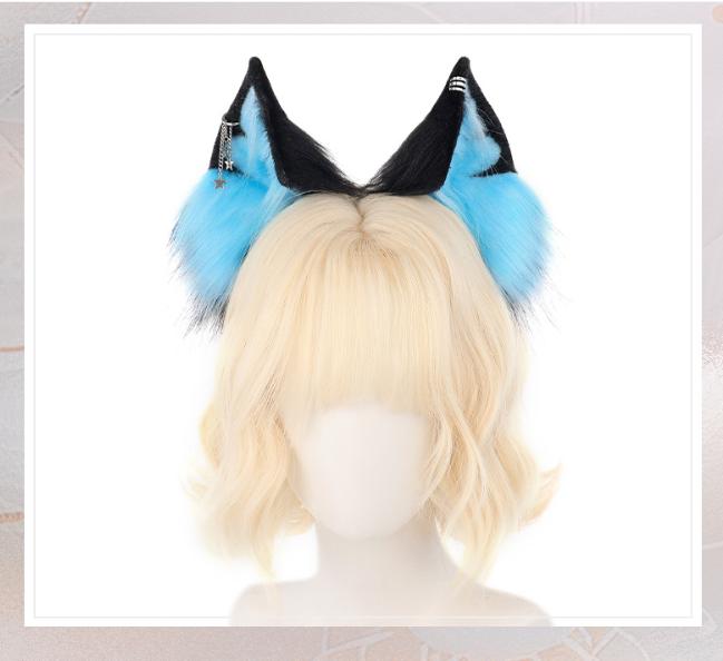 Halloween Headband Cosplay Plush Simulation Ear Headpiece
