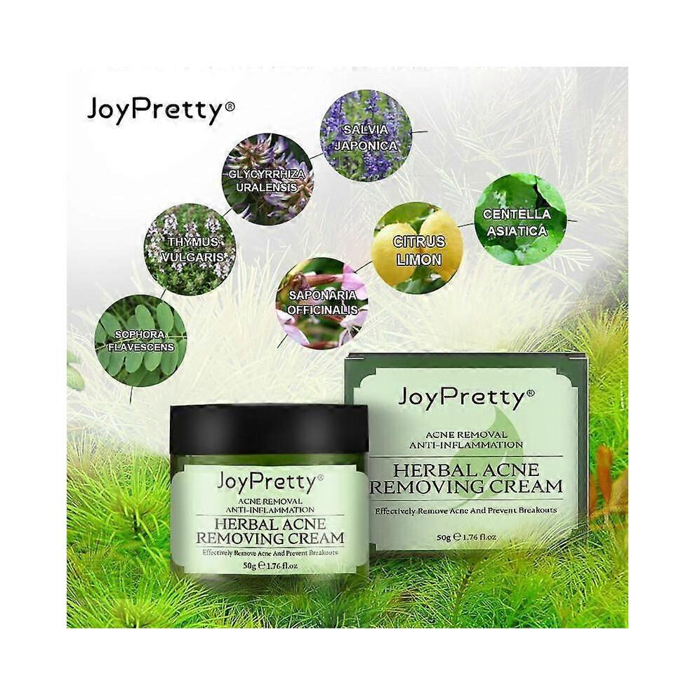3Pcs JoyPretty Herbal Acne Removal Face Cream Against Pimple Remover Ance Treatment Anti Ance Moisturizing Repair Damage Skin Care
