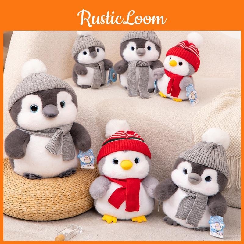 Penguin Plush Toy Cartoon Animal Stuffed Doll Gift Collectibles Room Cushion