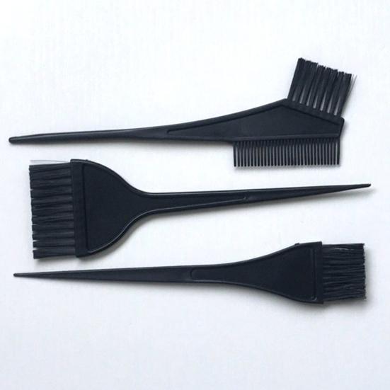 1 Sett Hårfarge Farge Pensel Verktøy Hansker Dekke Kam Bolle Clips Frisør