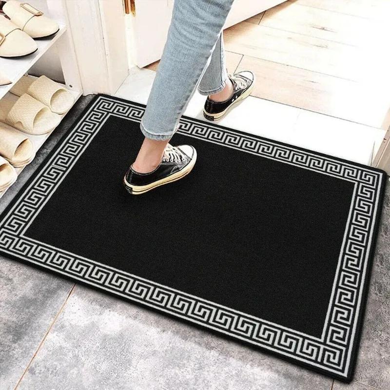 Indoor Outdoor Non-slip Doormat Simple Small Large Washable Carpet Living Room Coffee Table Sofa Mat Home Decoration