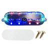 Car Alarm Light High Brightness Wireless LED Strobe Light Solar Powered Automatic Charging Wireless Anti-Collision Strobe Lights
