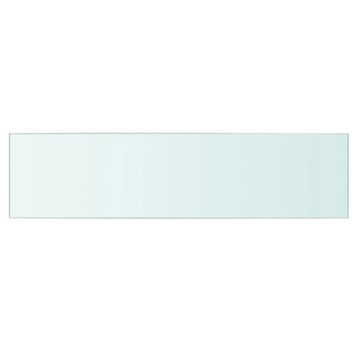 Panneau d'étagère - vidaXL - Verre transparent - 60 x 15 cm - Design contemporain