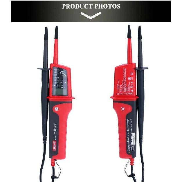 UNI-T UT15C Waterproof Digital Voltage Meter 0V~690V AC/DC Voltage Testers LCD Display Auto Range Phase Rotation voltage tester