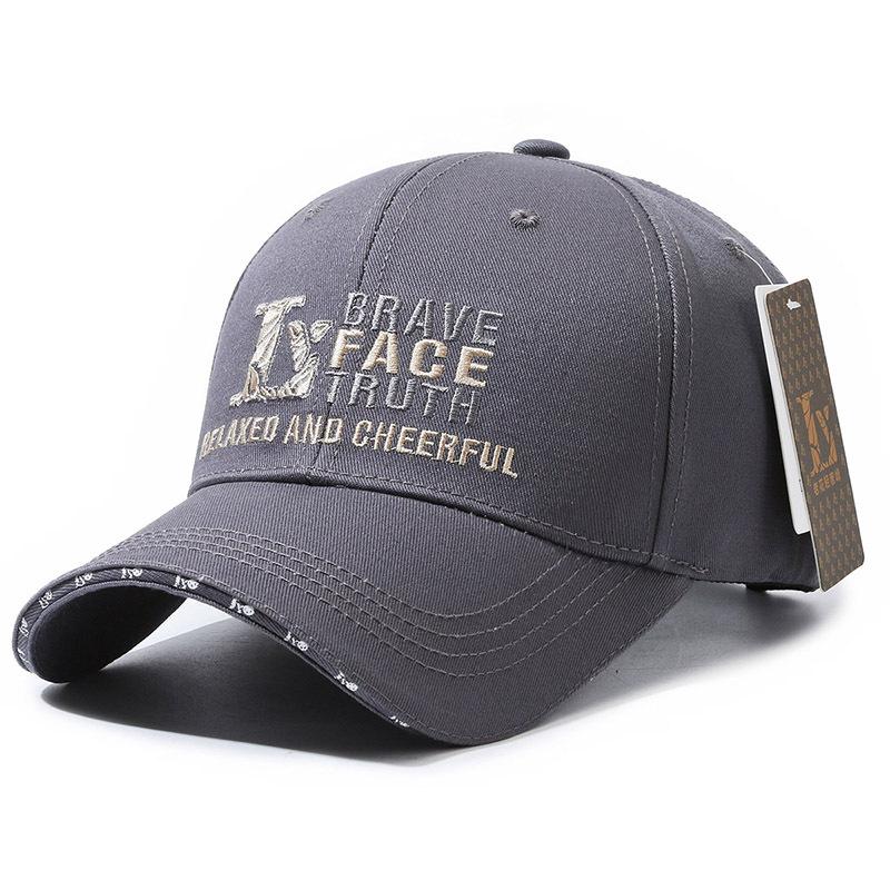 New baseball cap presbyopia light luxury peak sports sunscreen men's and women's sun caps breathable versatile casual cap