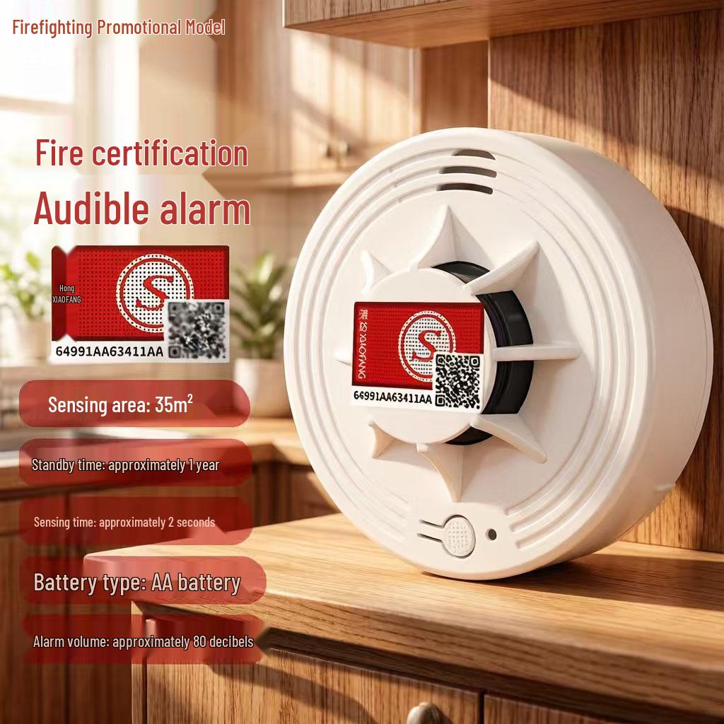 Certified Commercial Smoke Detector & Fire Safety Alarm S01 Fire Promotion