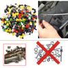 300-350Pcs Auto Vehicle Car Bumper Clips Rivet Door Panel Fender Liner For All Car