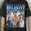 Belmont Cameli Collage T-Shirt, Retro Film Apparel Tee