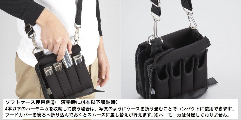 SUZUKI Harmonica Case with 8 Pieces 21-hole/23-hole Double-tone SHC-8