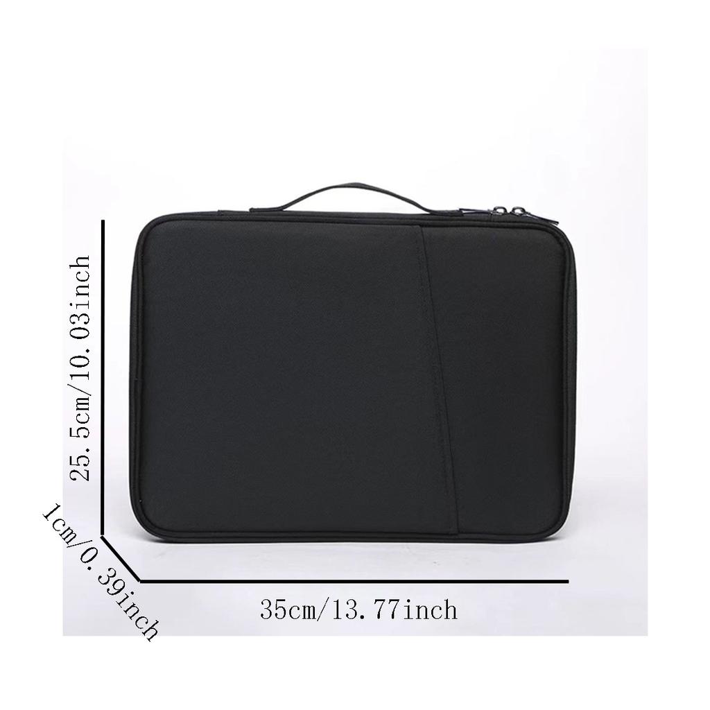 13-inch portable ipad computer bag, waterproof and shockproof protective case for tablet storage