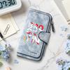Stylish Printed Long Wallet Fashion Daily Use Card Holder Slim Purse