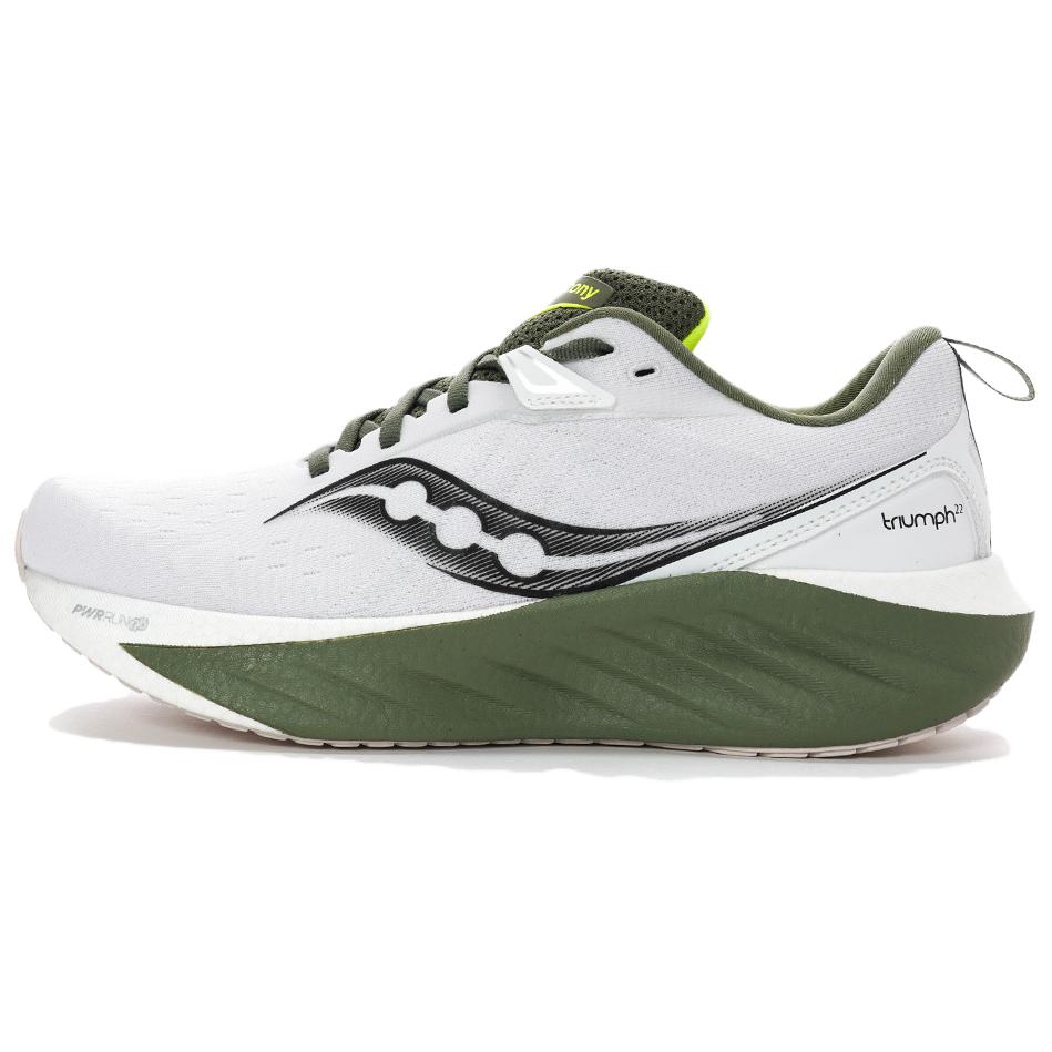 Saucony Triumph 22 White Olivine Men Sneakers S20964-136